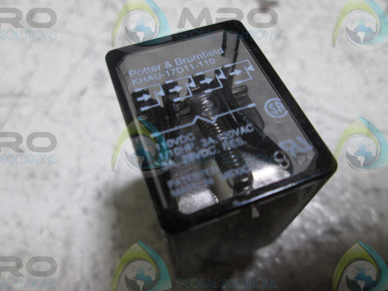 POTTER & BRUMFIELD KHAU-17D11-110 POWER RELAY  NSMP