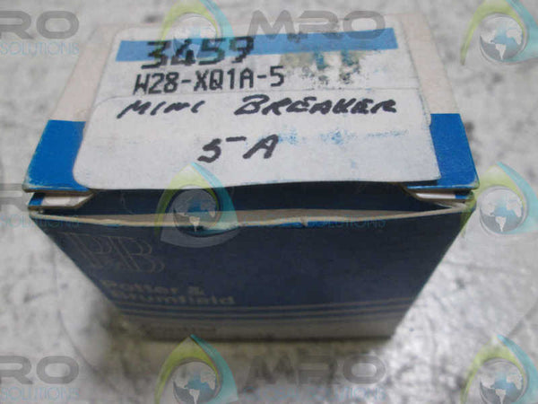 POTTER & BRUMFIELD W28-XQ1A-5 CIRCUIT BREAKER  NSMP