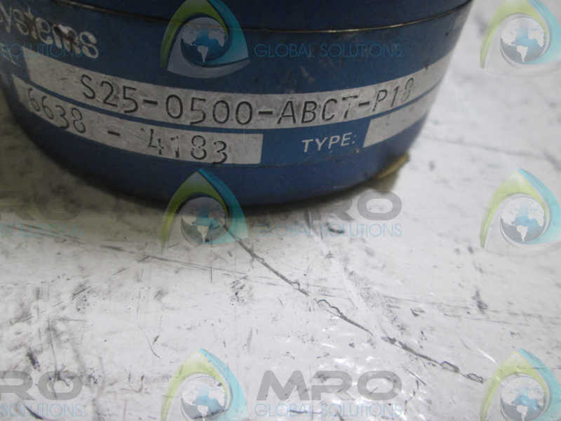 ELM SYSTEMS S25-0500-ABCT-P18 ENCODER  UNMP