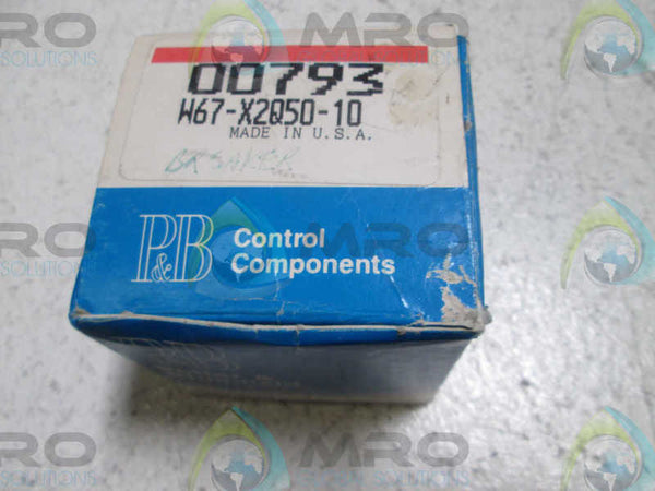 POTTER & BRUMFIELD W67-X2Q50-10 CIRCUIT BREAKER  NSMP