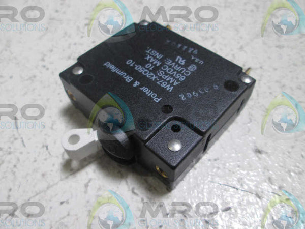 POTTER & BRUMFIELD W67-X2Q50-10 CIRCUIT BREAKER  NSMP