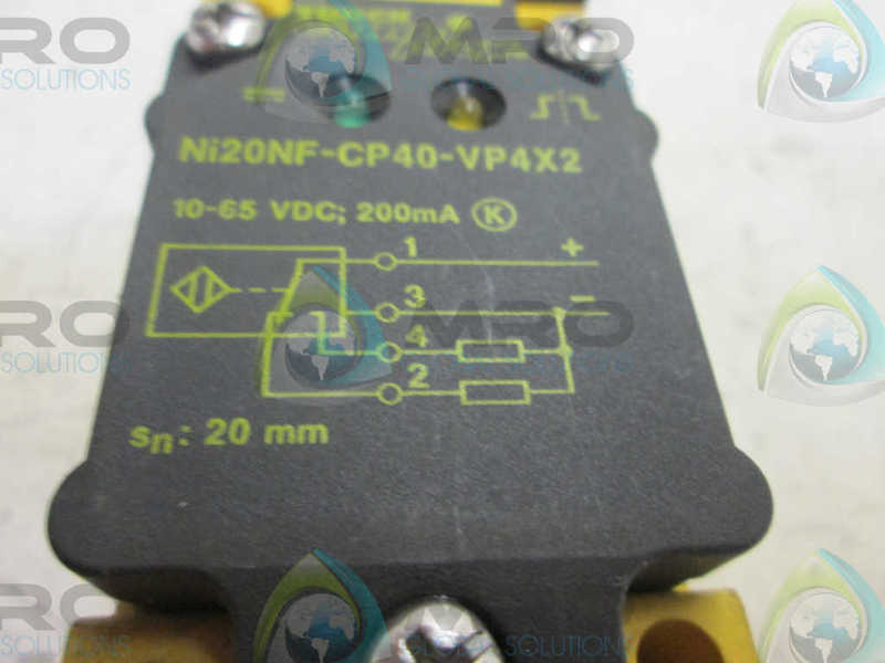 TURCK NI20NF-CP40-VP4X2 PROXIMITY SENSOR  UNMP
