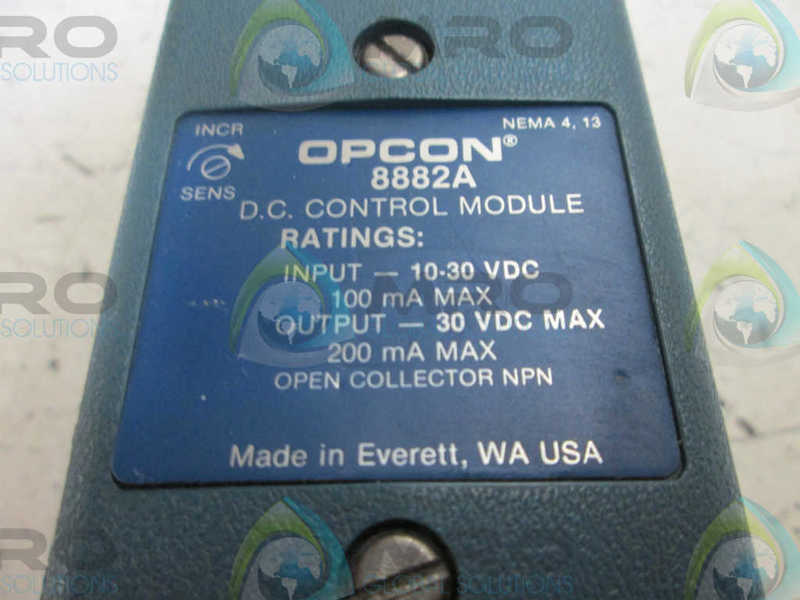 OPCON 8882A D.C. CONTROL MODULE  UNMP