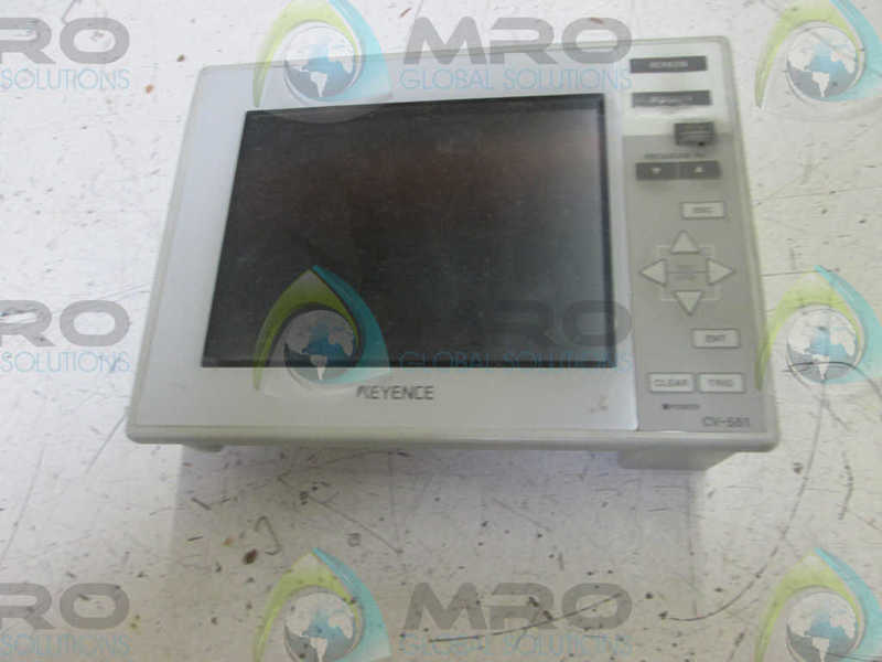 KEYENCE CV-551 DISPLAY FOR VISION SYSTEM  UNMP