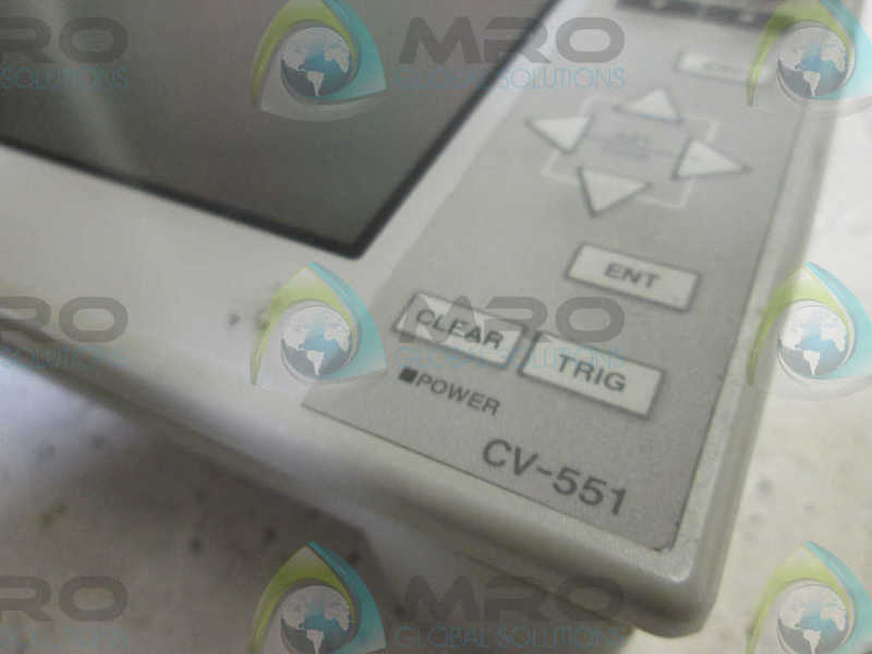 KEYENCE CV-551 DISPLAY FOR VISION SYSTEM  UNMP