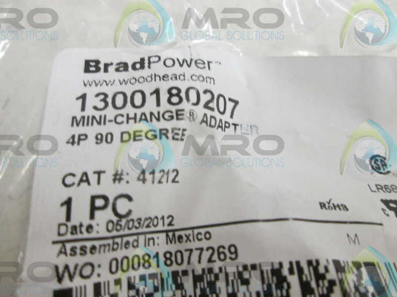 BRAD POWER 1300180207 MINI-CHANGE ADAPTER  NSMP