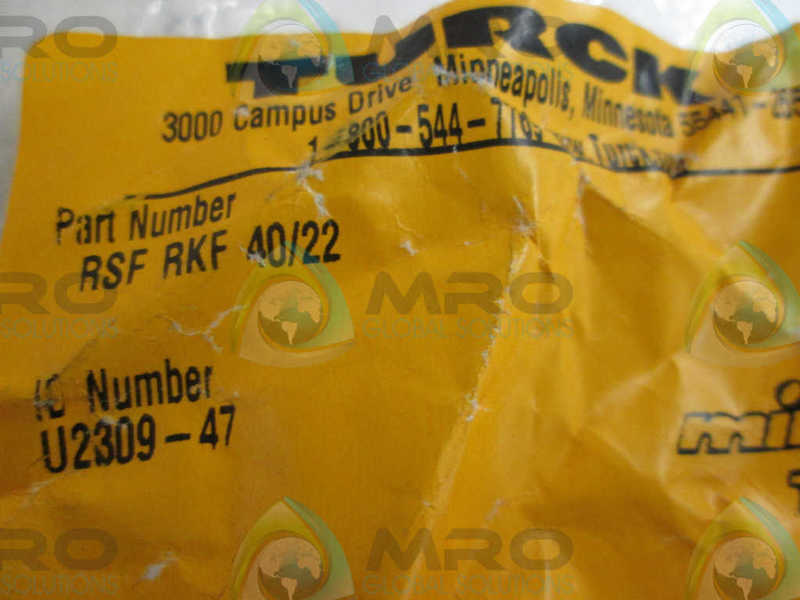 TURCK RSFRKF40/22 RECEPTACLE * NEW IN A FACTORY BAG *