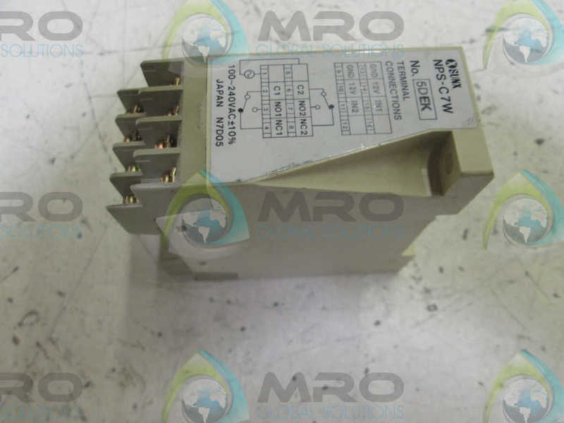 SUNX NPS-C7W SENSOR CONTROLLER  UNMP