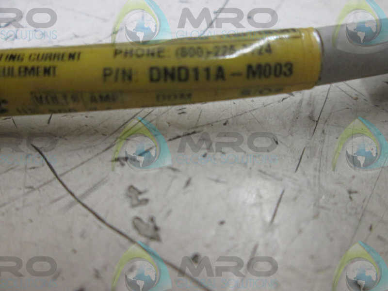 BRAD HARRISON DND11A-M003 DEVICENET 5P CABLE  UNMP