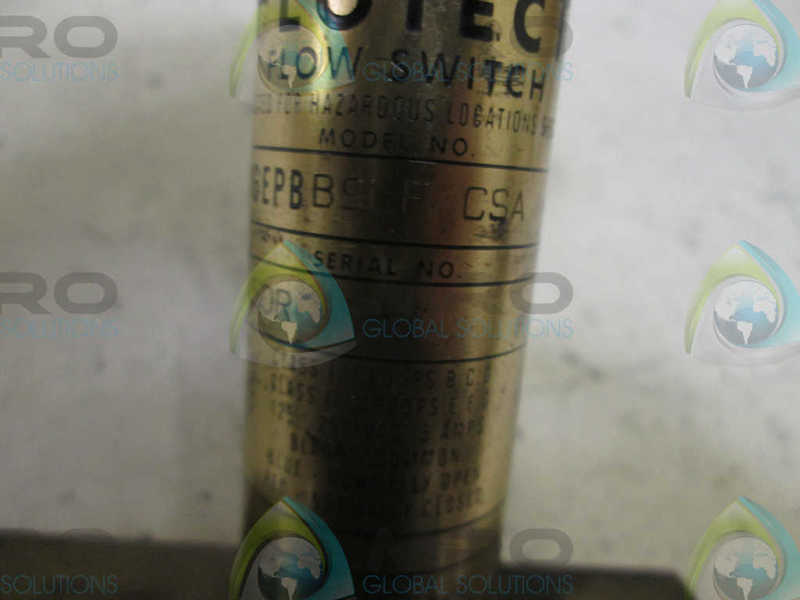 W.E. ANDERSON V6ERBBSLFCSA FLOTEC FLOW SWITCH  NSNP