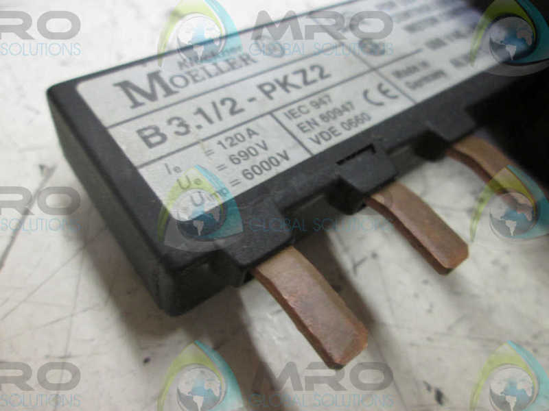 MOELLER ZM-10-PKZ2 W/ B3,1/2-PKZ2 W/ BK50/3-PKZ2 MOTOR PROTECTOR  UNMP