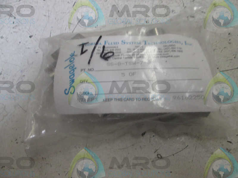 SWAGELOK SS-8-TSW-7-8 CONNECTOR  NSMP