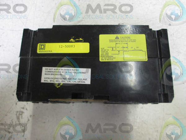 SQUARE D FHL36080A2 CIRCUIT BREAKER  NSMP