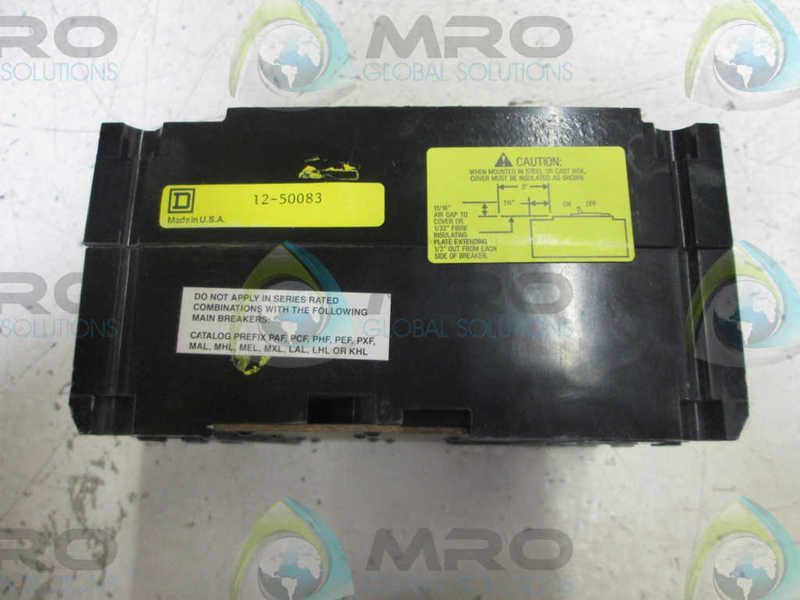 SQUARE D FHL36080A2 CIRCUIT BREAKER  NSMP