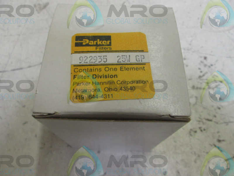 PARKER 922935 25WGP HYDRAULIC FILTER  NSMP