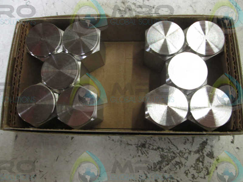 LOT OF 10 CAJON SS-8-CP CAP  NSMP