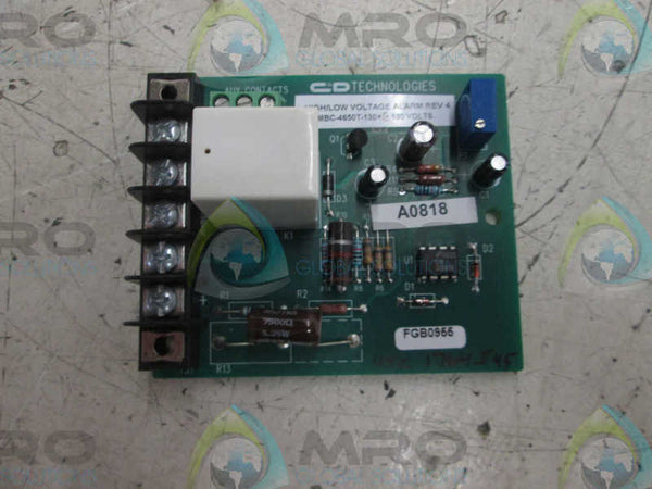 C&D TECH MBC-4650T-130-E CIRCUIT BOARD  UNMP