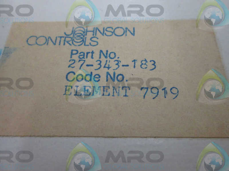 JOHNSON CONTROLS 27-343-183 ELEMENT  NSMP