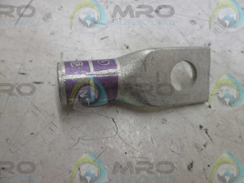 LOT OF 6 BURNDY YA28L CONNECTOR LUG  NSNP