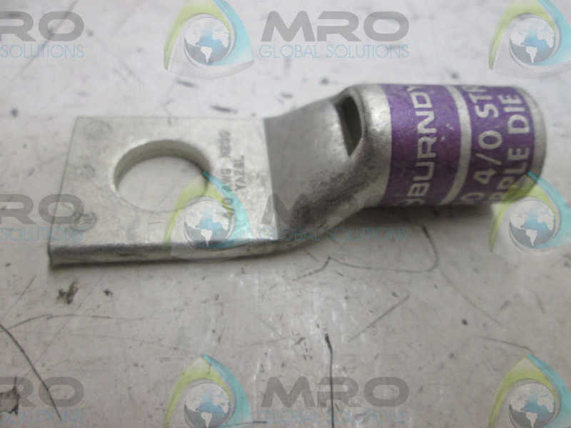 LOT OF 6 BURNDY YA28L CONNECTOR LUG  NSNP