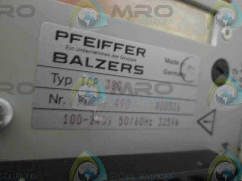 PFEIFFER BALZER PM CO1 491 TURBO PUMP SUPPLY TCP380  UNMP