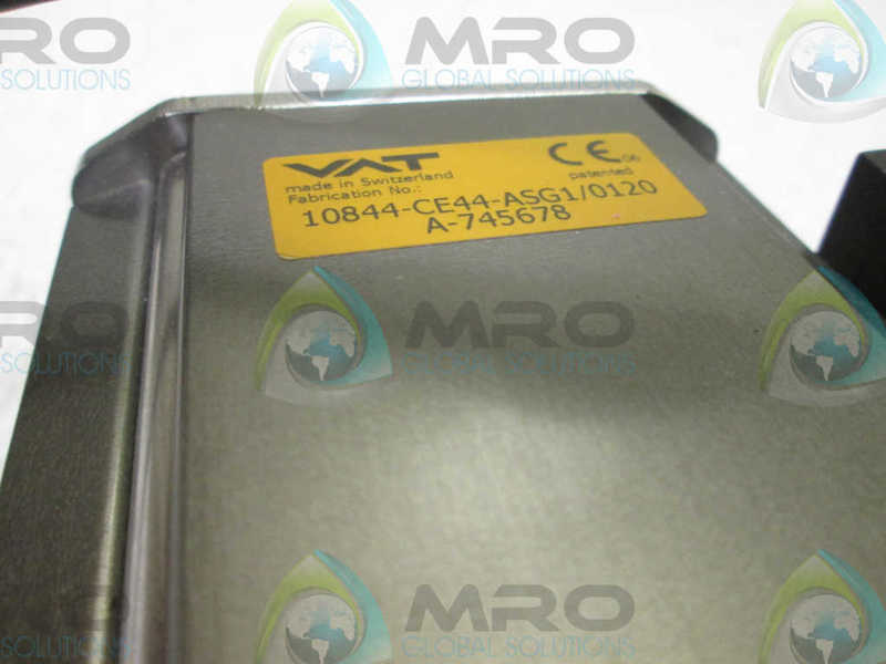 VAT 10844-CE44-ASG1/0120 A-745678 UHV GATE VALVE  * NEW *