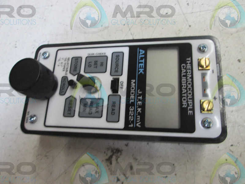 ALTEKCO 322-1/4669T-D THERMOCOUPLE CALIBRATOR  NSMP