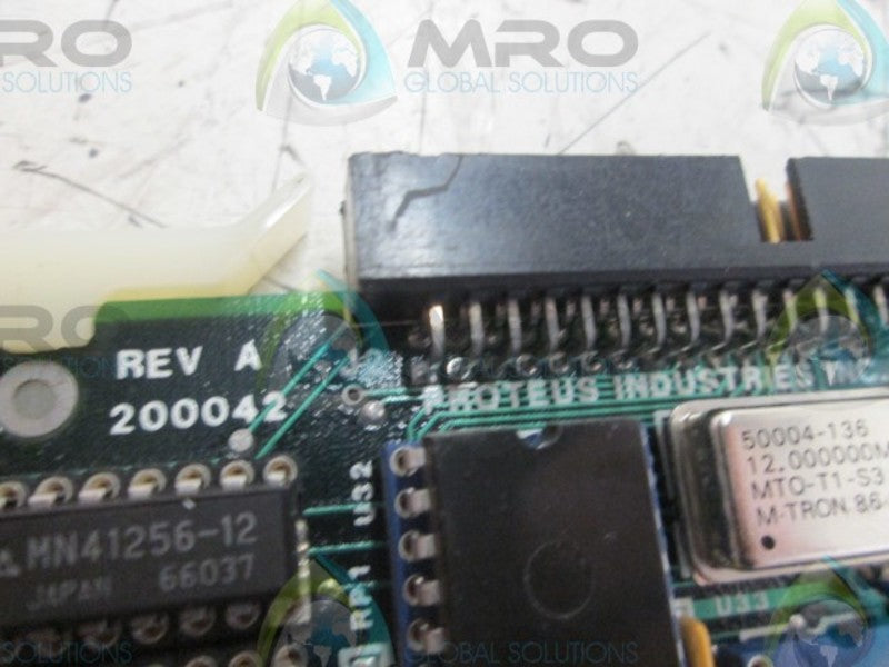 PROTEUS INDUSTRIES 200042 CUBIT 8000 CIRCUIT BOARD  UNMP