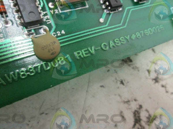 ALLEN BRADLEY AW837D081 CIRCUIT BOARD  UNMP