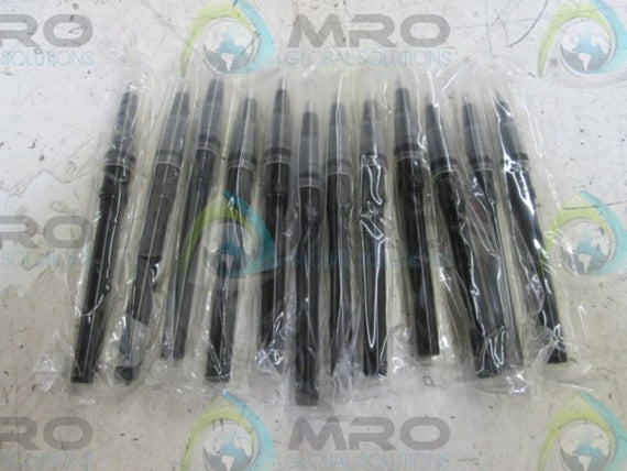 LOT OF 12 CALCOMP ROLLER TIP PLOTTER PENS BLACK *NEW IN BOX*
