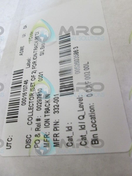 ION TRACKIN 332-001 DISC COLLECTOR  NSMP