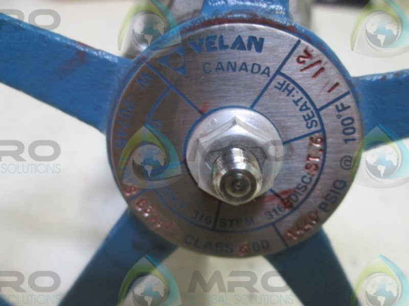 VELAN W-2074B-13M GLOBE VALVE  NSNP IN A BOX