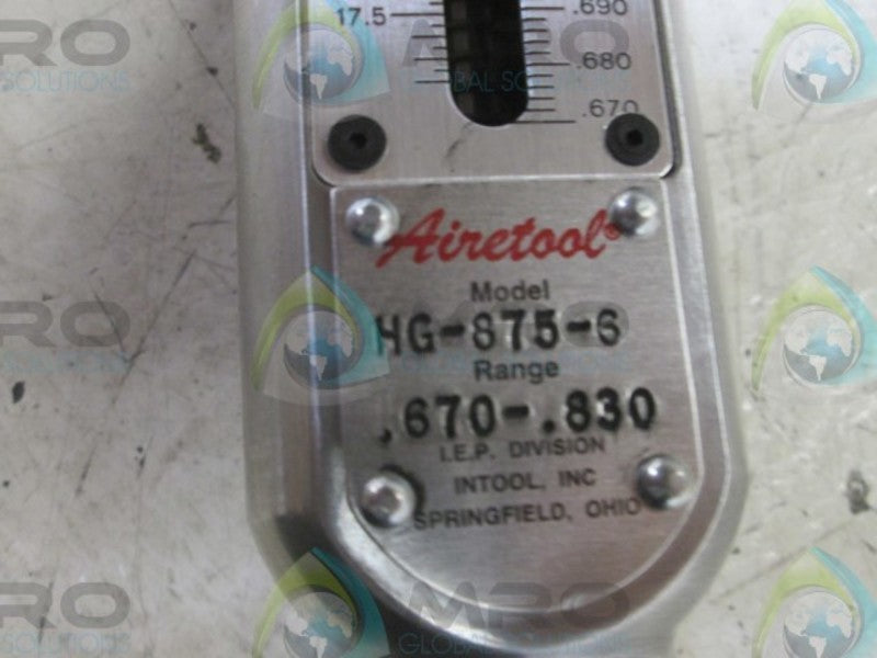 EPPERSON HG-875-6 HOLE GAUGE  NSMP