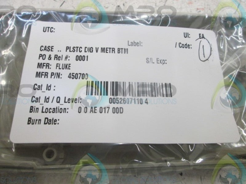 FLUKE 450700 PLASTIC CASE  NSNP