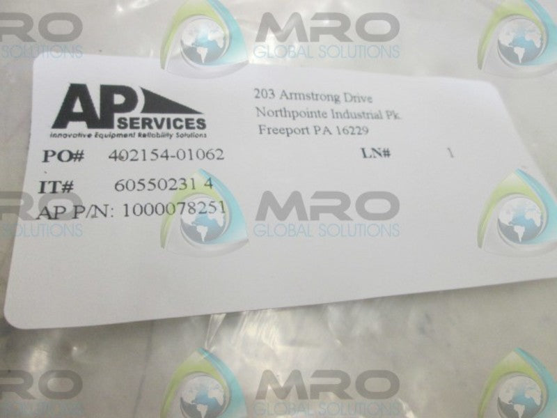 AP SERVICES 402154-01062  NSNP