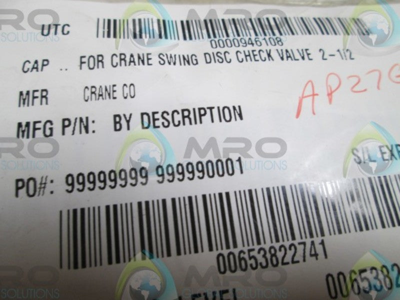 CRANE 2-1/2 CAP  NSNP