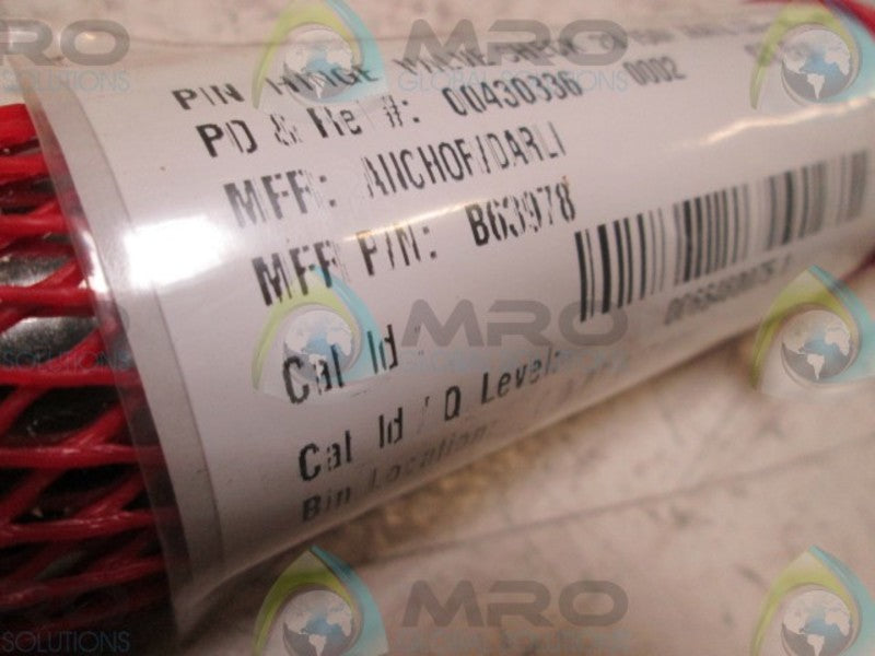 ANCHOR/DARLI B63978 PIN HINGE VALVE CHECK  NSNP