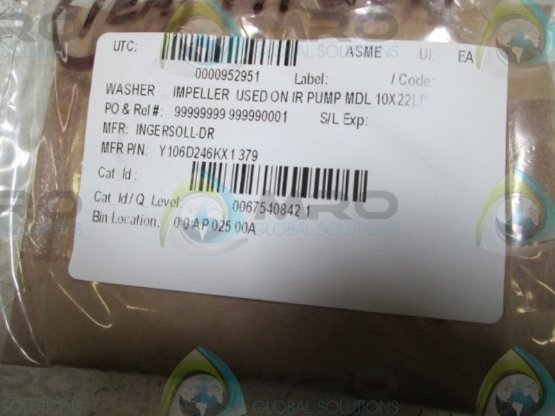 INGERSOLL RAND Y106D246KX1379 WASHER  NSMP