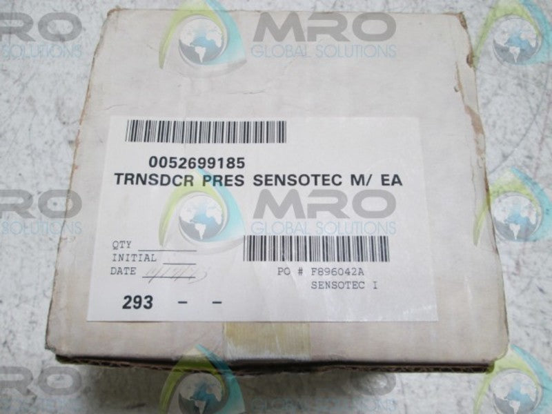 SENSOTEC 7/9214-01 PRESSURE TRANSDUCER  NSMP