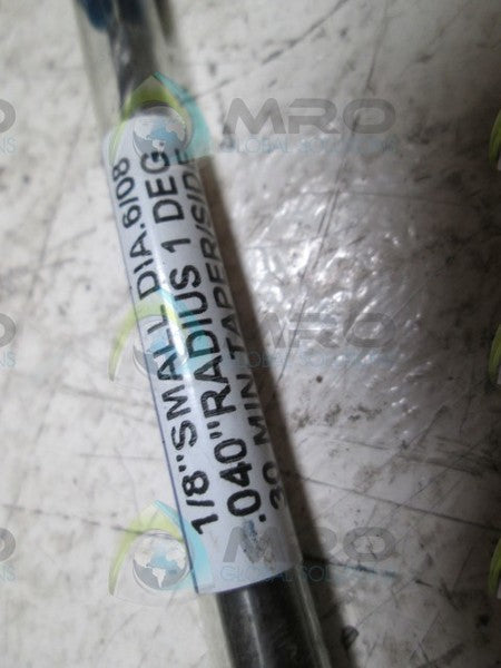 GARRTOOL 1/8" .6/08.040" RADIUS DRILL  NSNP