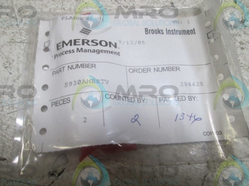 EMERSON S930AHB8TV LEVEL METER  NSNP