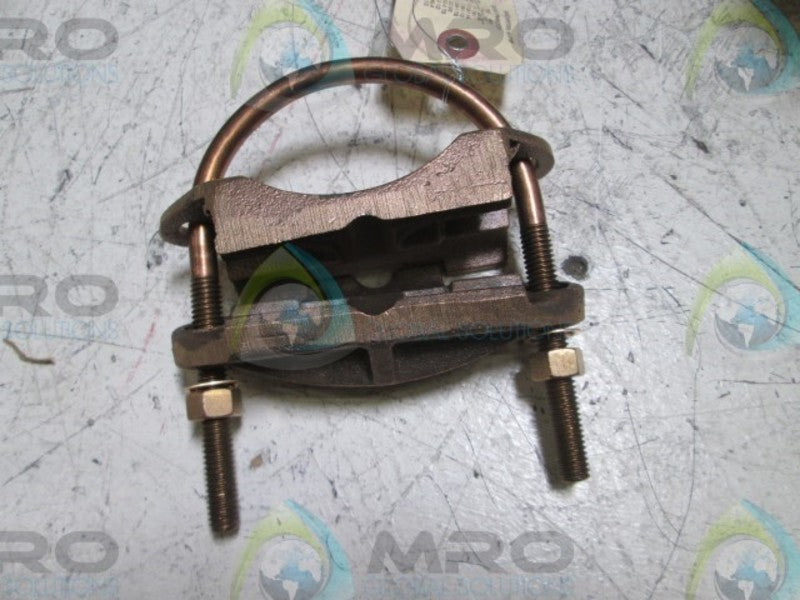 LOT OF 12 BURNDY GAR2029 GROUNDING CONNECTOR  NSMP