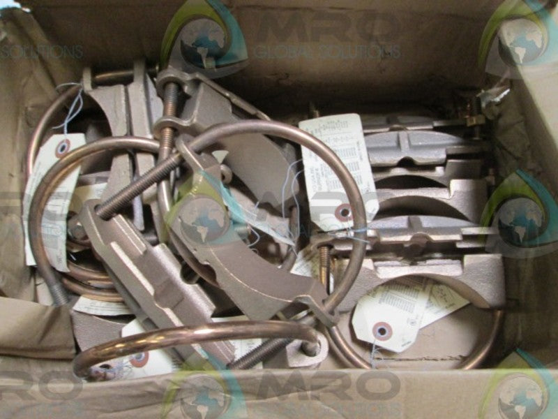 LOT OF 10 BURNDY GAR2229 GROUNDING CONNECTOR  NSMP