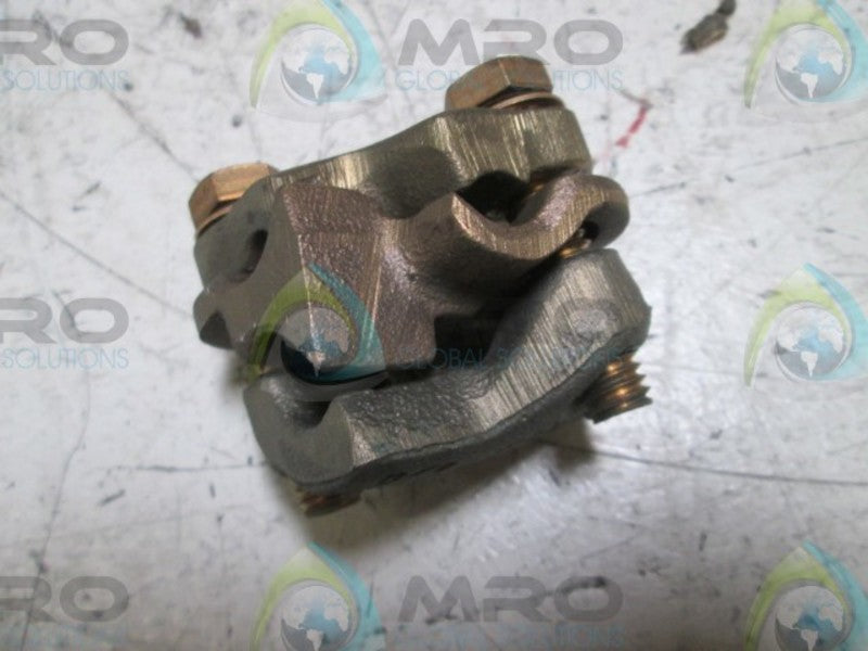 LOT OF 4 BURNDY QPX2828 PARALLEL CLAMP  NSMP