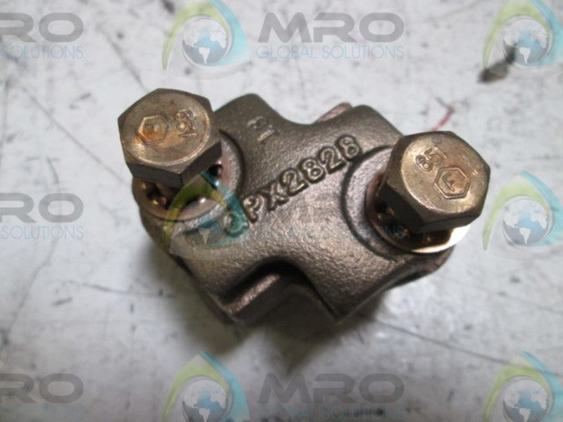 LOT OF 4 BURNDY QPX2828 PARALLEL CLAMP  NSMP
