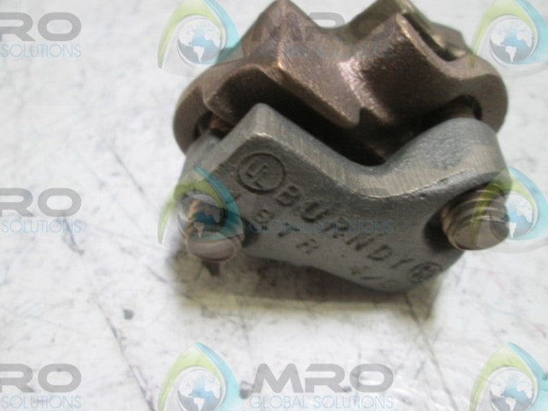 LOT OF 4 BURNDY QPX2828 PARALLEL CLAMP  NSMP