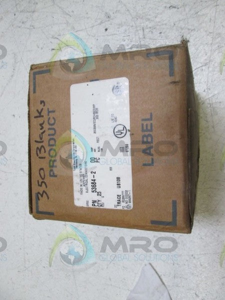 LOT OF 25 AMP 53684-2 CONNECTORS  NSMP