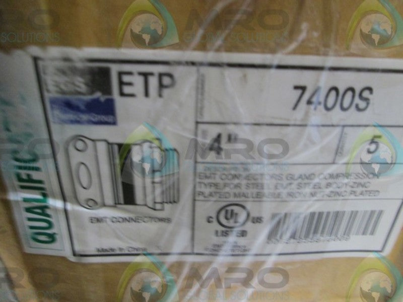 LOT OF 5 EGS 7400S COMPRESSION CONNECTOR  NSMP