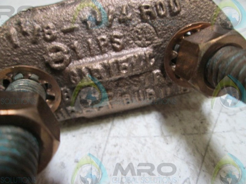 LOT OF 50 BURNDY GAR154C GROUND CONNECTOR NSMP