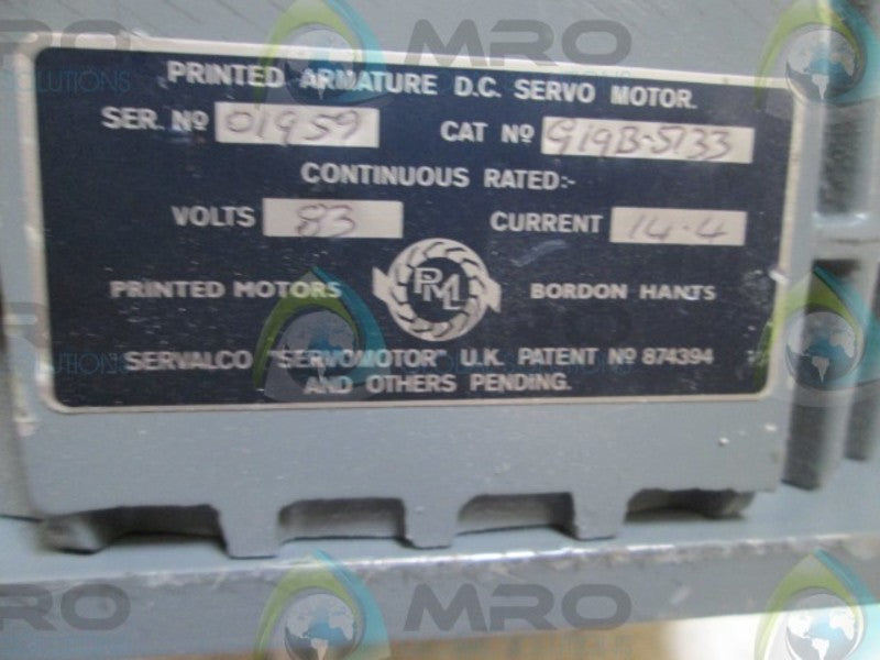 PML 01959 SERVO MOTOR  UNMP